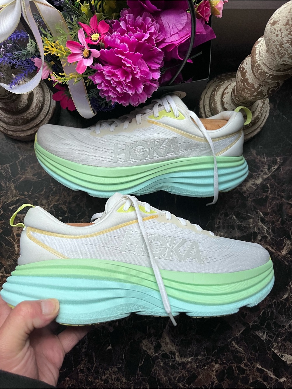 Hoka One Bondi 8
Comfort/Lifestyle 
Medical Field Shoes
Size 12 for Women